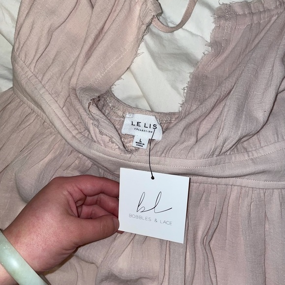 LELIS PINK DRESS - Picture 2 of 4